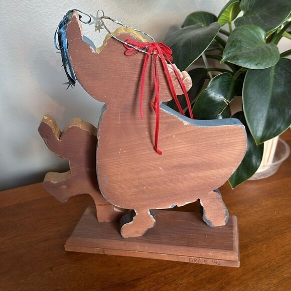 “July” Dancing Wooden Decor! - Picture 3 of 5